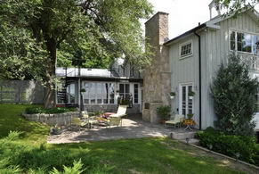 Back Patio - Country homes for sale and luxury real estate including horse farms and property in the Caledon and King City areas near Toronto